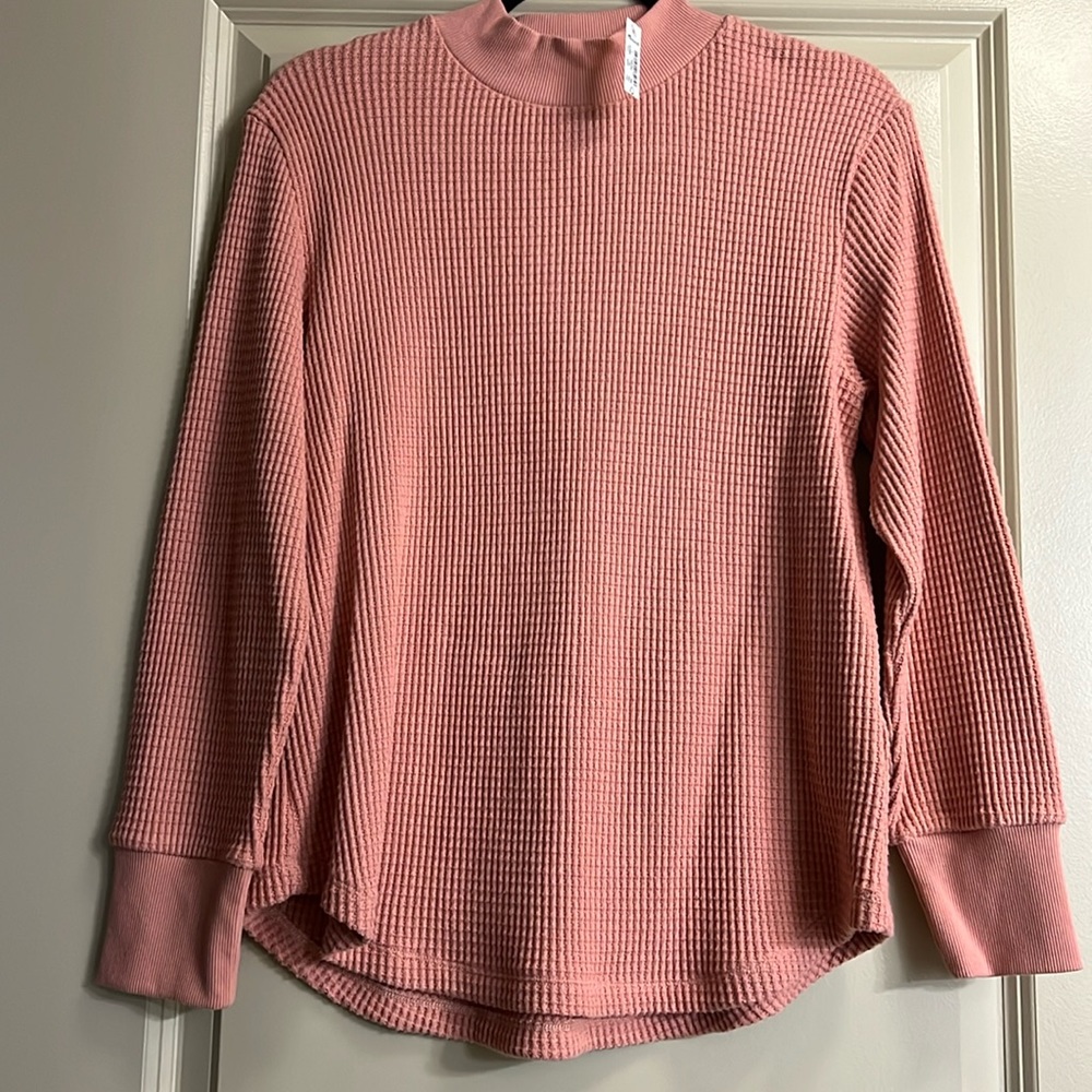 NWT Madewell Waffle Long-Sleeve